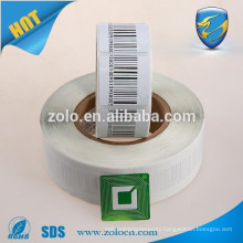 custom printing GPS tracking system eas sticker rf barcode sticker